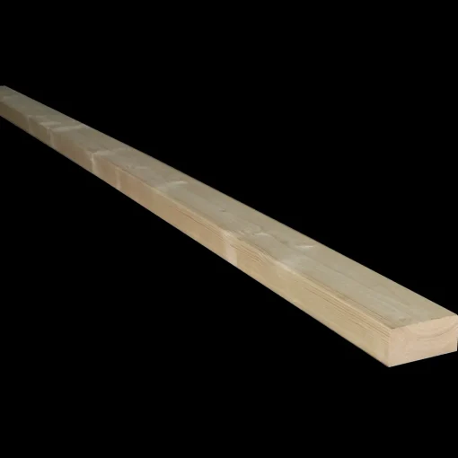 Reglar væg i fyr/gran 47x100 mm. x 4,2 m