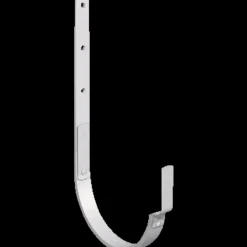 Rheinzink halvrund rendejern m/rustfri fjeder 280x305 mm