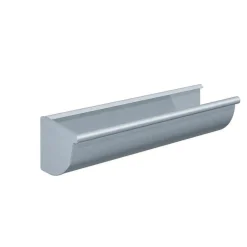 Rheinzink kvartrund venstre endebund 333x500x0,7 mm