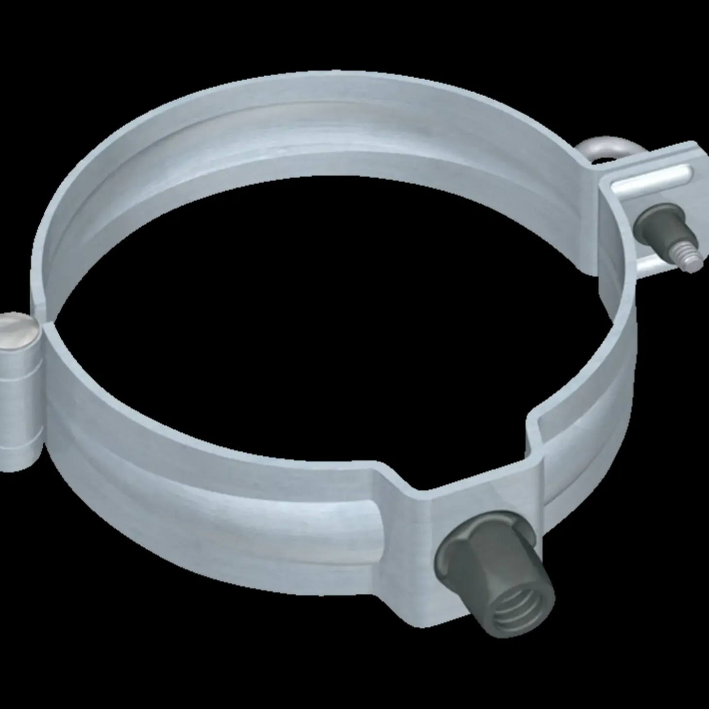 Rheinzink stift t/rørholder 100 mm rustfri stål