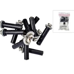 Rias ekspansionsskrue med gummi 9,5x39 mm 50 stk