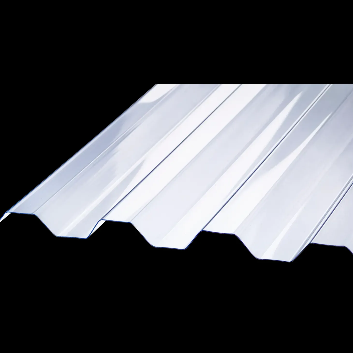 Rodena CGPVCT00XQCL PVC trapez tagplade 1115x3100x0,8 mm glasklar