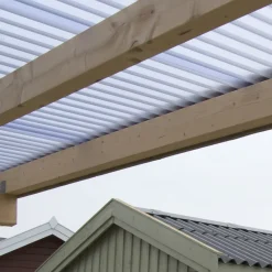 Rodena PVC Trapez naturel, 1090 x 3100 x 0,87 mm