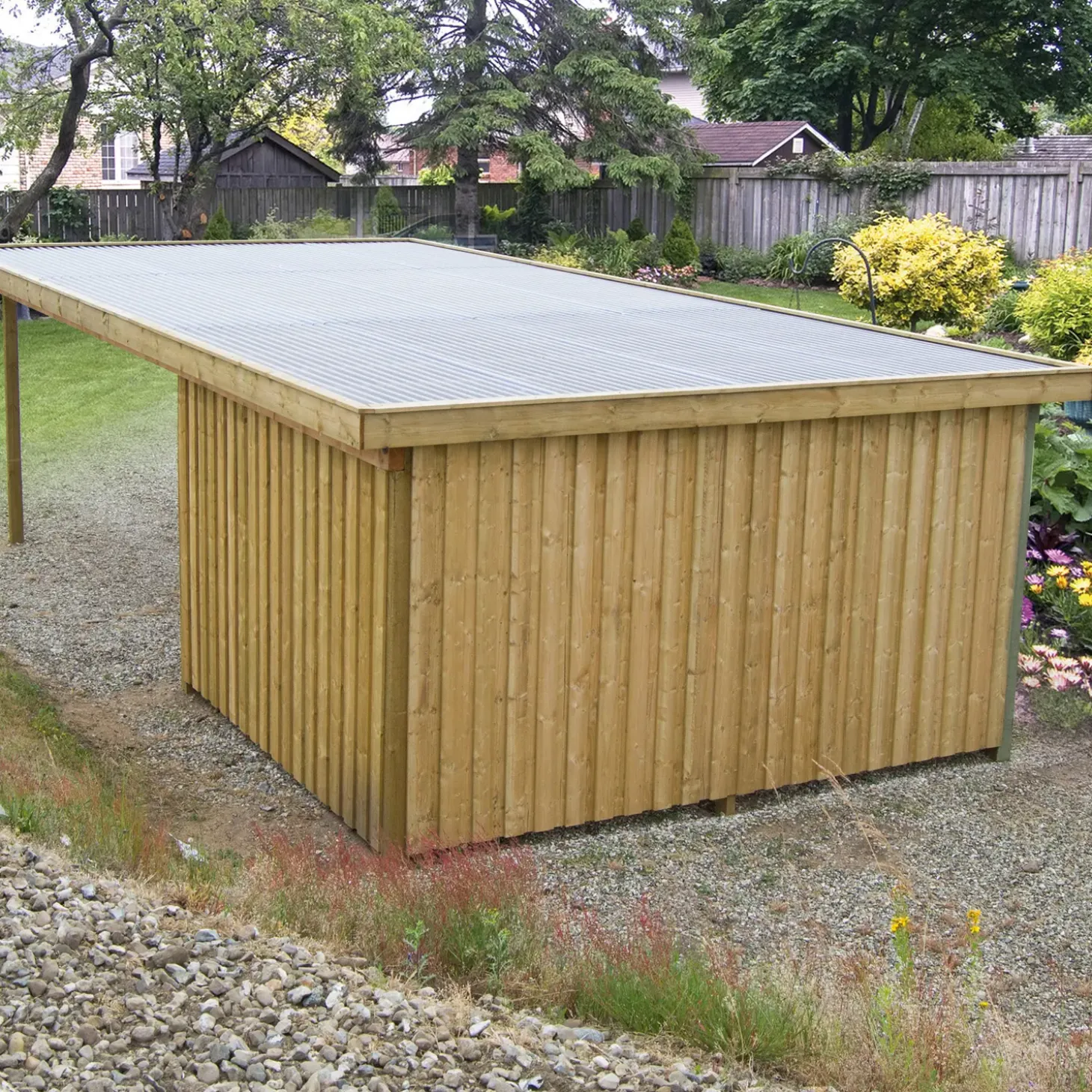 Rodena PVC Trapez naturel, 1090 x 3100 x 0,87 mm