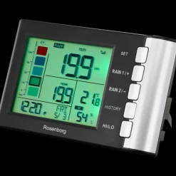 Rosenborg RG5360 regnmåler med indendørs termometer
