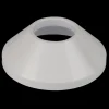 Roset t/afløbsrør 32/80 mm hvid plast
