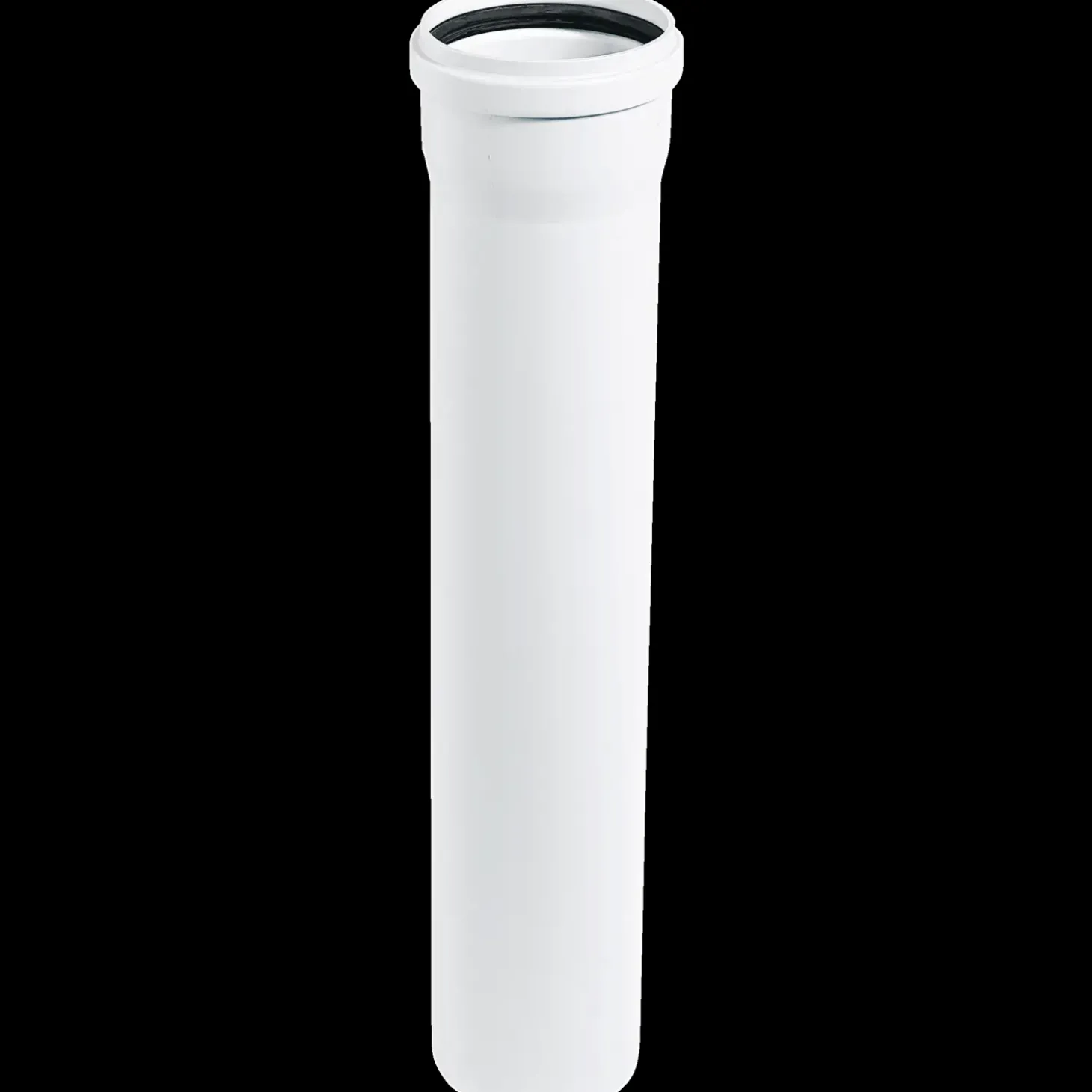 Rør PP 40x250 mm hvid