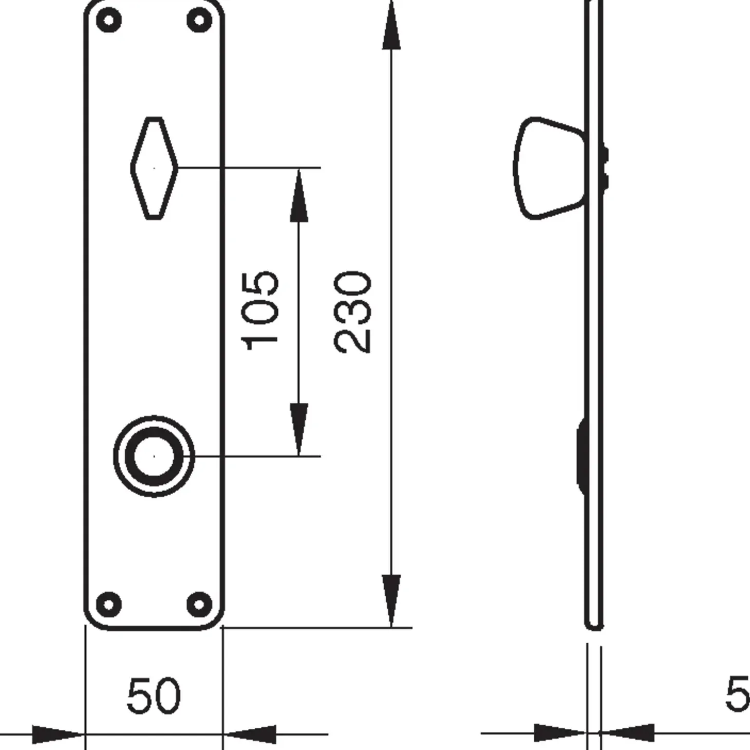 Ruko Langskilt 5309/8