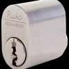 Ruko RB1660 oval cylindersæt 2 stk rustfrit look