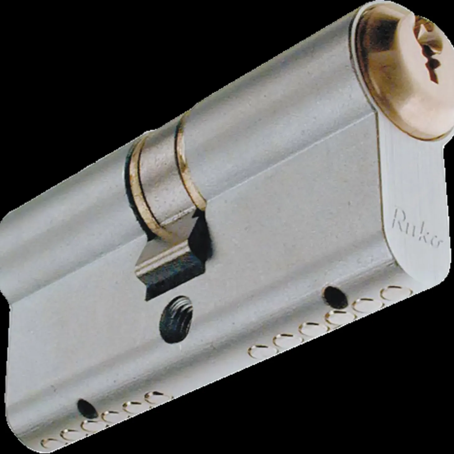 Ruko RD1620 dobbelt profilcylinder +0+20 mm uden knop