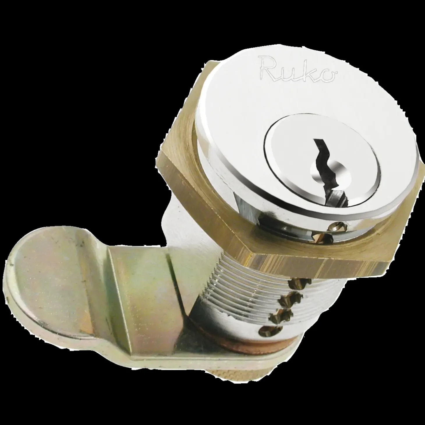 Ruko RD1607 postkasselås m/kamstykke op