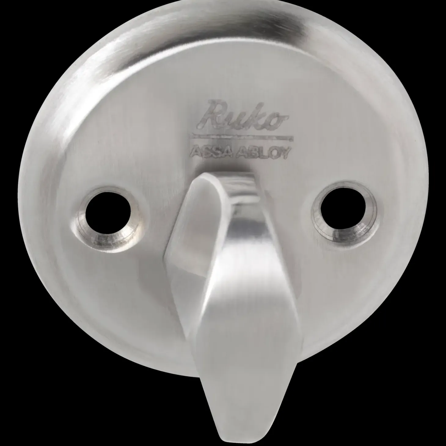 Ruko vridergreb inkl. medbringer 43 mm rustfrit stål