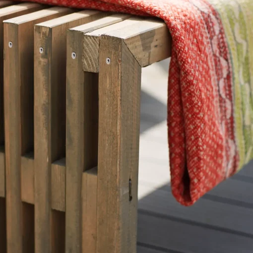 Rustik Trallebænk Design natur 138x49x45 cm