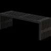 Rustik Trallebænk Design sort 138x49x45 cm