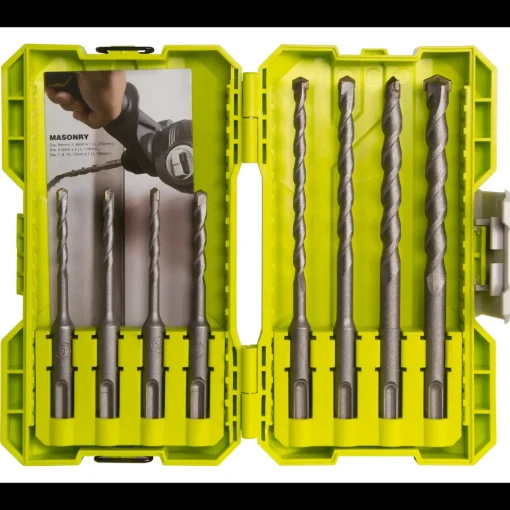 Ryobi RAK08SDS2 SDS plus beton borsæt 8 dele