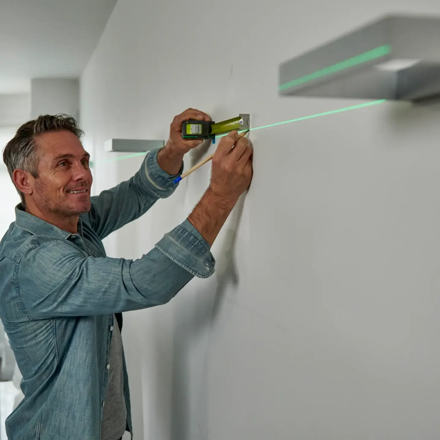 Ryobi RB360GLL grøn 360° linjelaser