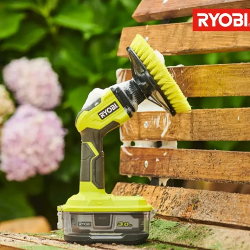 Ryobi R18CPS-0 rengøringsmaskine m/ børste 18V ONE+ solo