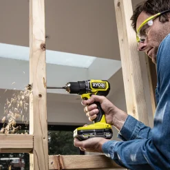 Ryobi RDD18C-220S bore-/skruemaskine inkl. 2 x 2,0 Ah 18V ONE+