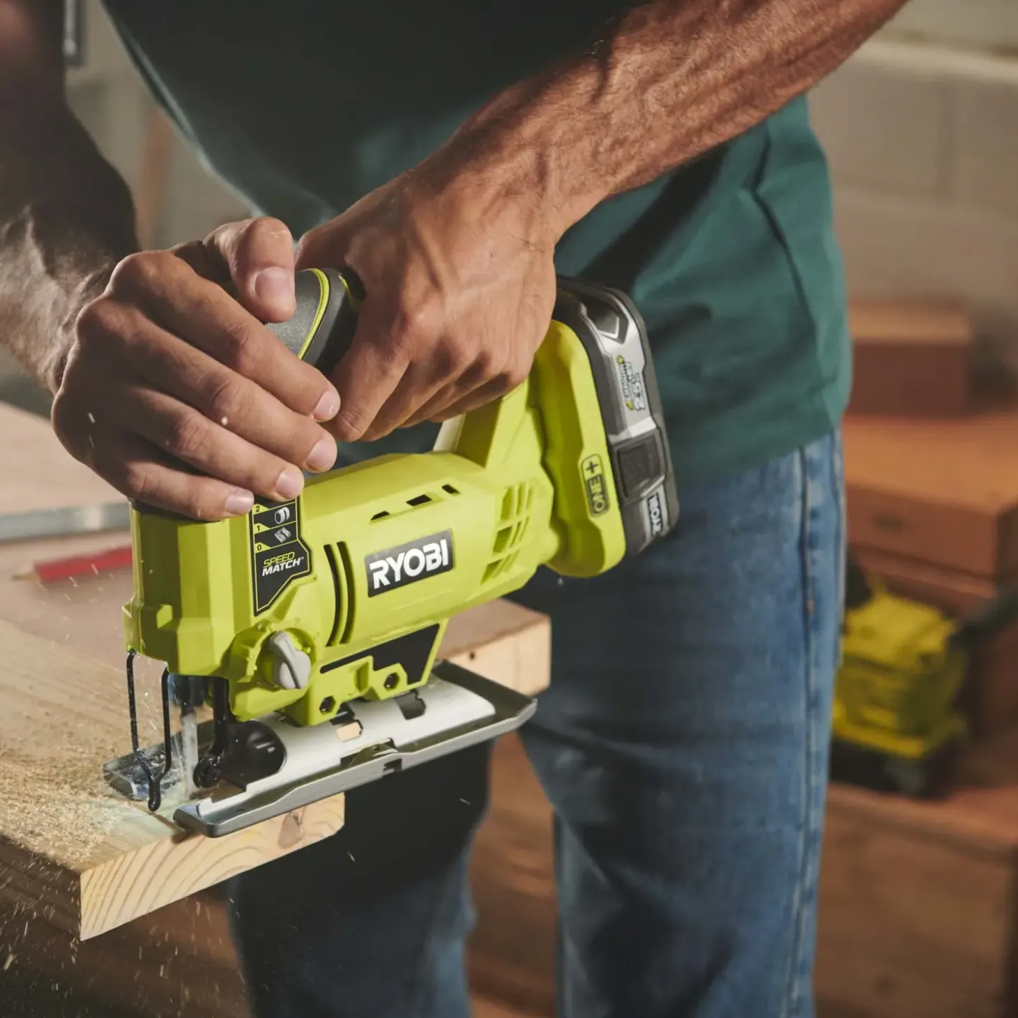 Ryobi R18JS-0 stiksav 18V ONE+ solo