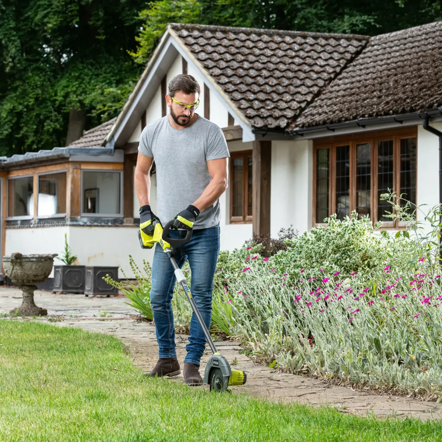 Ryobi RY18EGA-0 kantskærer 18V ONE+ solo