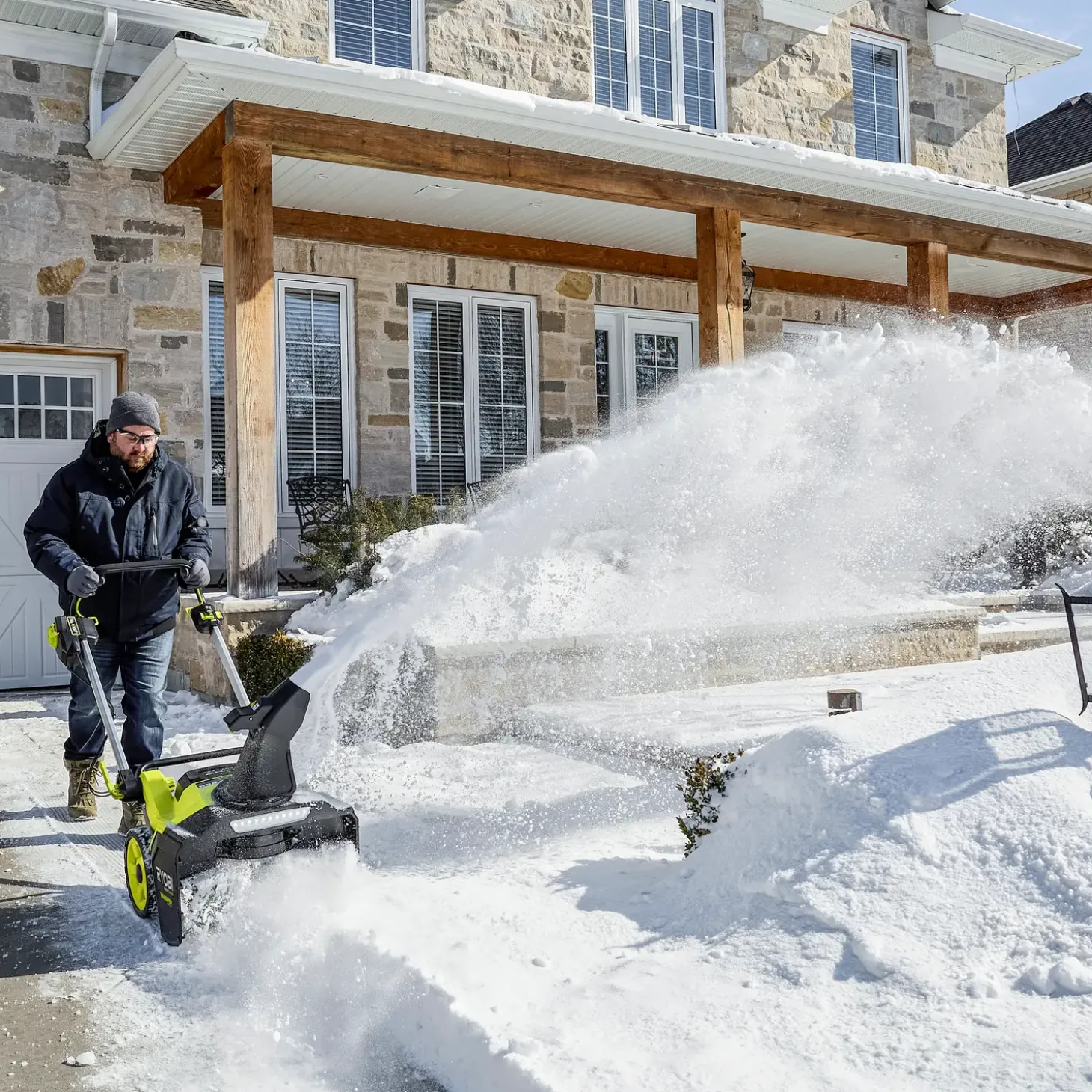 Ryobi RY36STX53A-150 53 cm sneslynge 1x5.0 Ah 36V MAX POWER batteri/lader