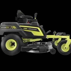 Ryobi RY72ZTRX107-210 72V 107 cm zero turn plæneklipper 2x10 Ah batt.
