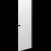 Scanbad brusedør 69x200 cm mat sort