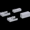 Scanbad Match afstandsstykker 2x6 mm rørgennemføring krom