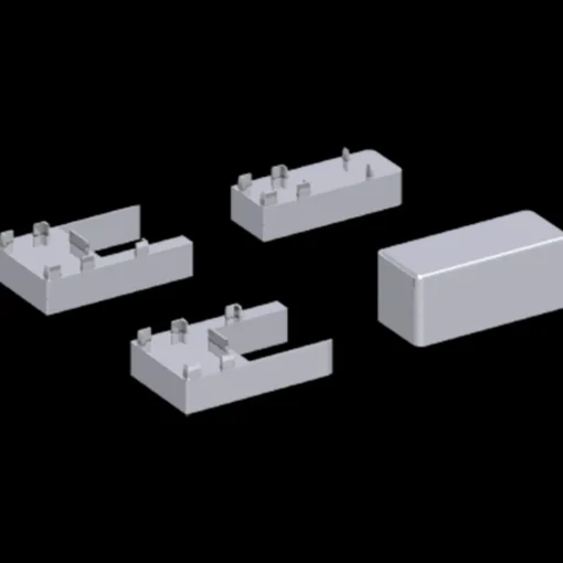 Scanbad Match afstandsstykker 2x6 mm rørgennemføring krom