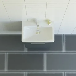 Scanbad Multo vaskeskab m/Lotto vask 55x64,6x38,2 cm mat grå