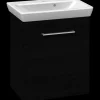 Scanbad Multo+ vaskeskab m/ Lotto vask 55 cm sort struktur