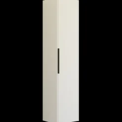 Scanbad NOW højskab m/enkelt låge 176x40x35 cm mat sand, stribet front