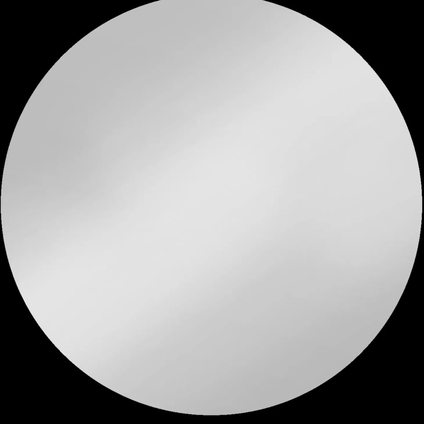 Scanbad spejl med LED-lys rund Ø75 cm