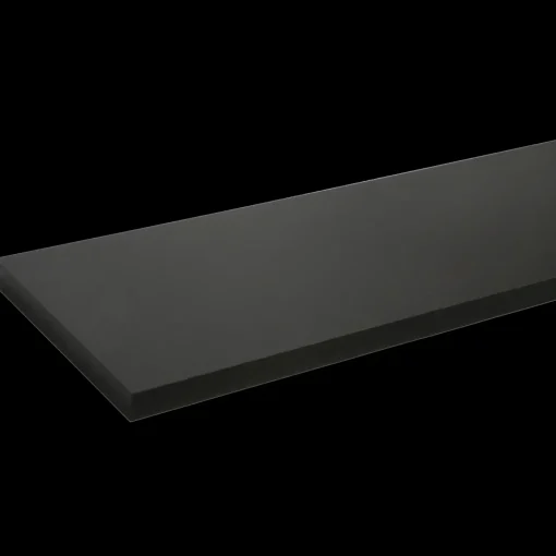 Scandiwood hylde sort folie 16x300x800 mm