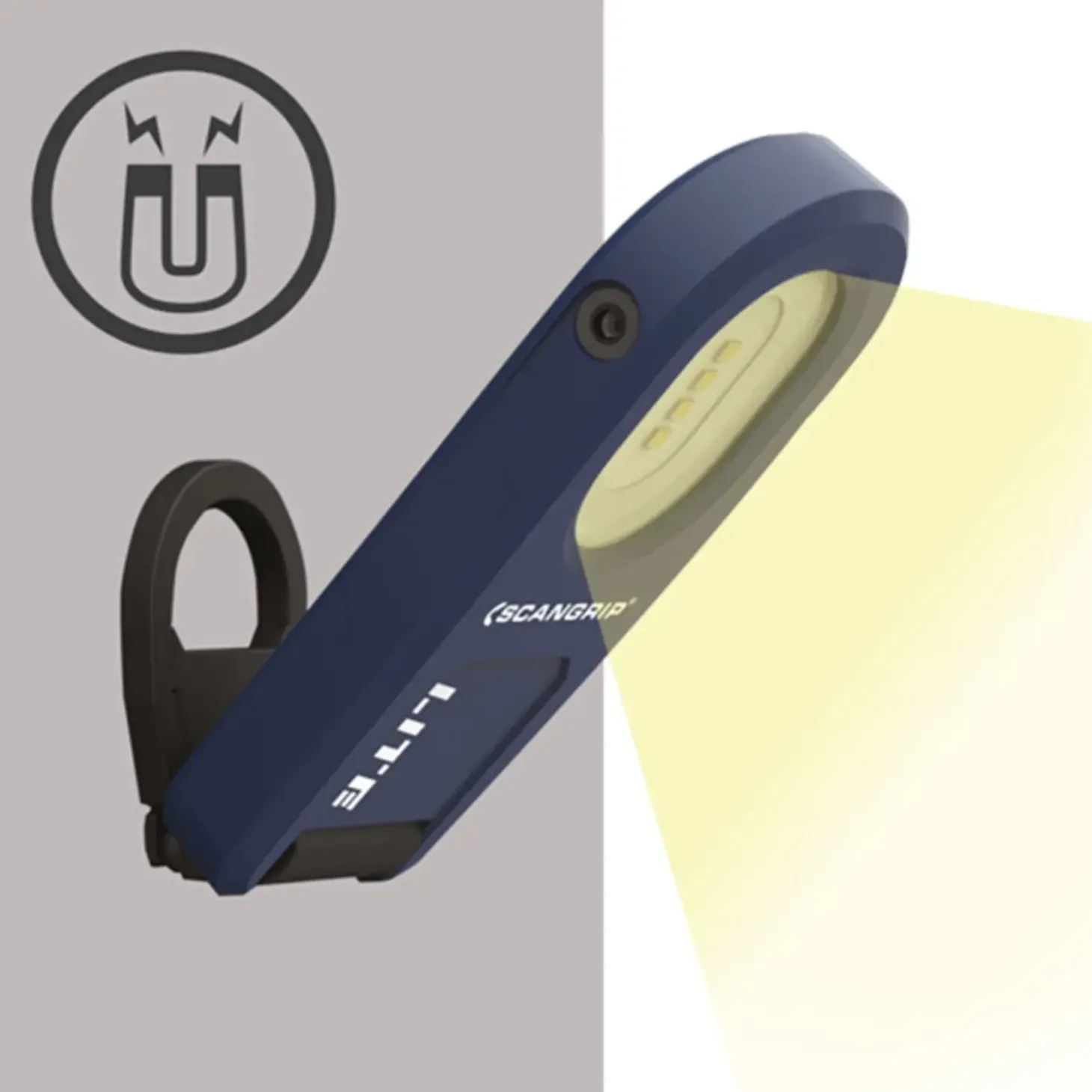 Scangrip Work Lite S genopladelig LED håndlampe