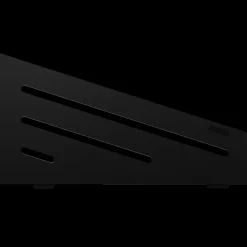 Schlüter Wave sæbehylde firkantet farvebelagt aluminium matsort 154x295 mm