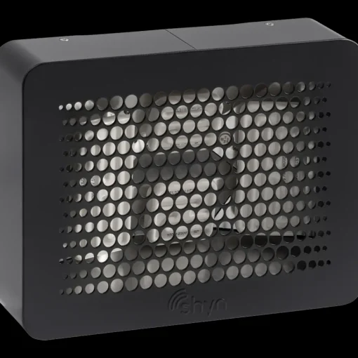 Shyn infrarød radiator 600W u/gennemføring sort