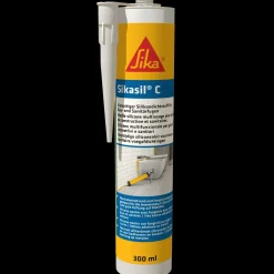 Sika Sikasil-C byggesilikone klar 300 ml