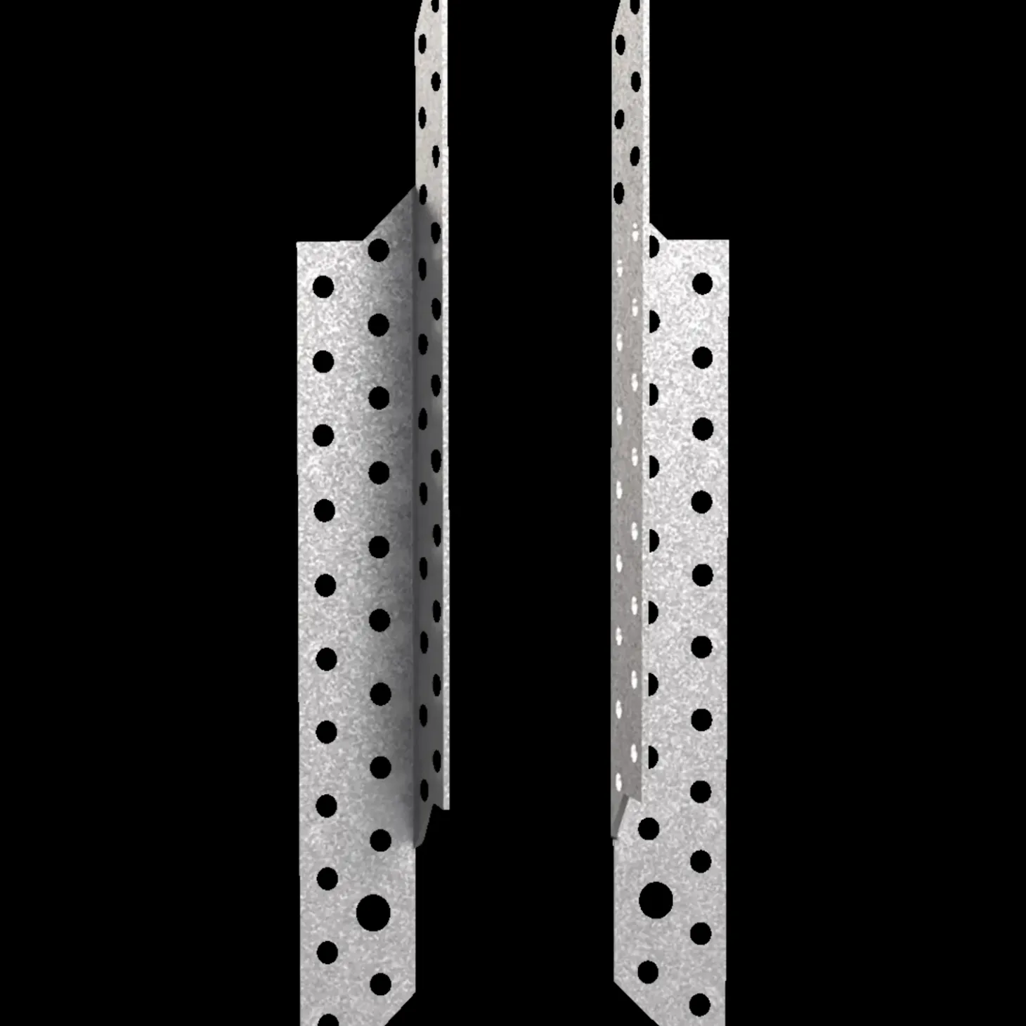 Simpson strong-tie tagåseanker højre 34,5x34,5x250