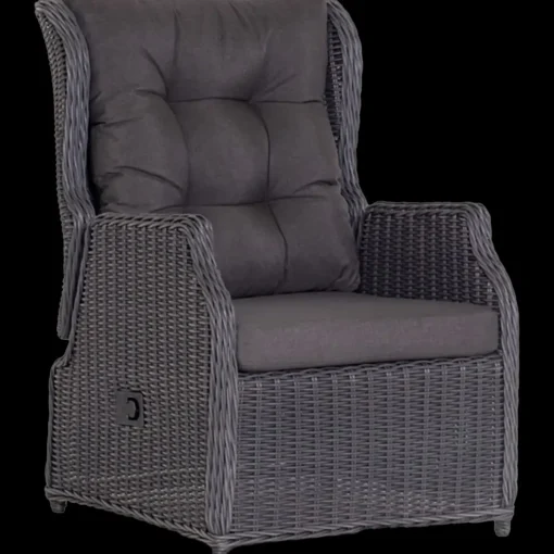 Skagen lux reclinerstol 86x103x84 sort