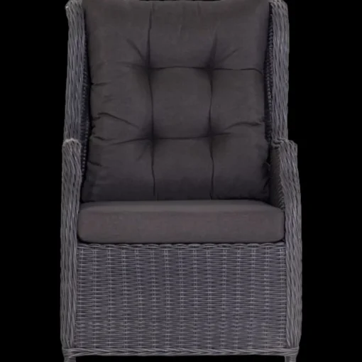 Skagen lux reclinerstol 86x103x84 sort