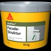 Skalflex facadestruktur fin hvid 15 kg