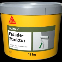 Skalflex facadestruktur fin hvid 15 kg