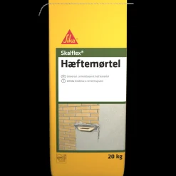 Skalflex hæftemørtel/tyndpuds grå 20 kg
