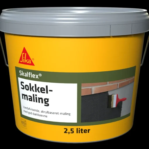 Skalflex sokkelmaling lysegrå 2,5 L