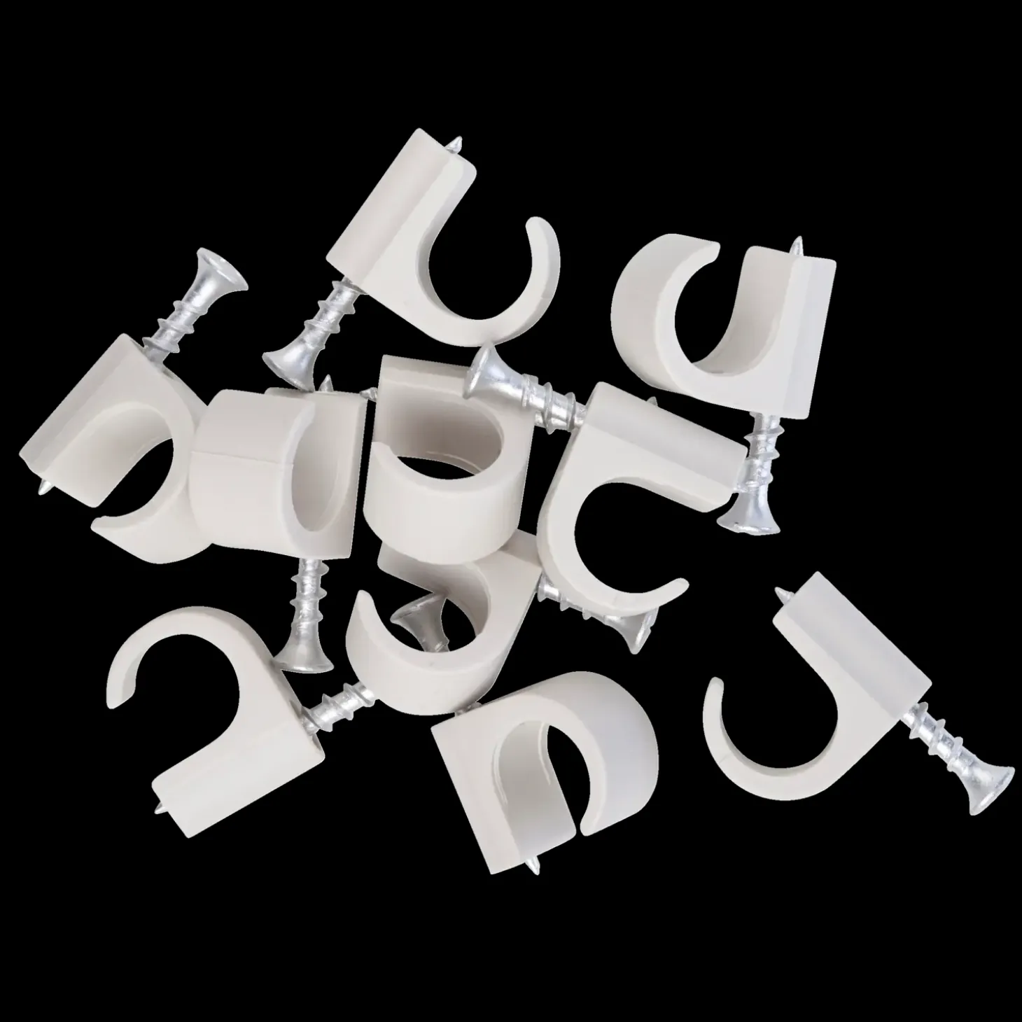 Skrueclips 18-22mm t/rund led.