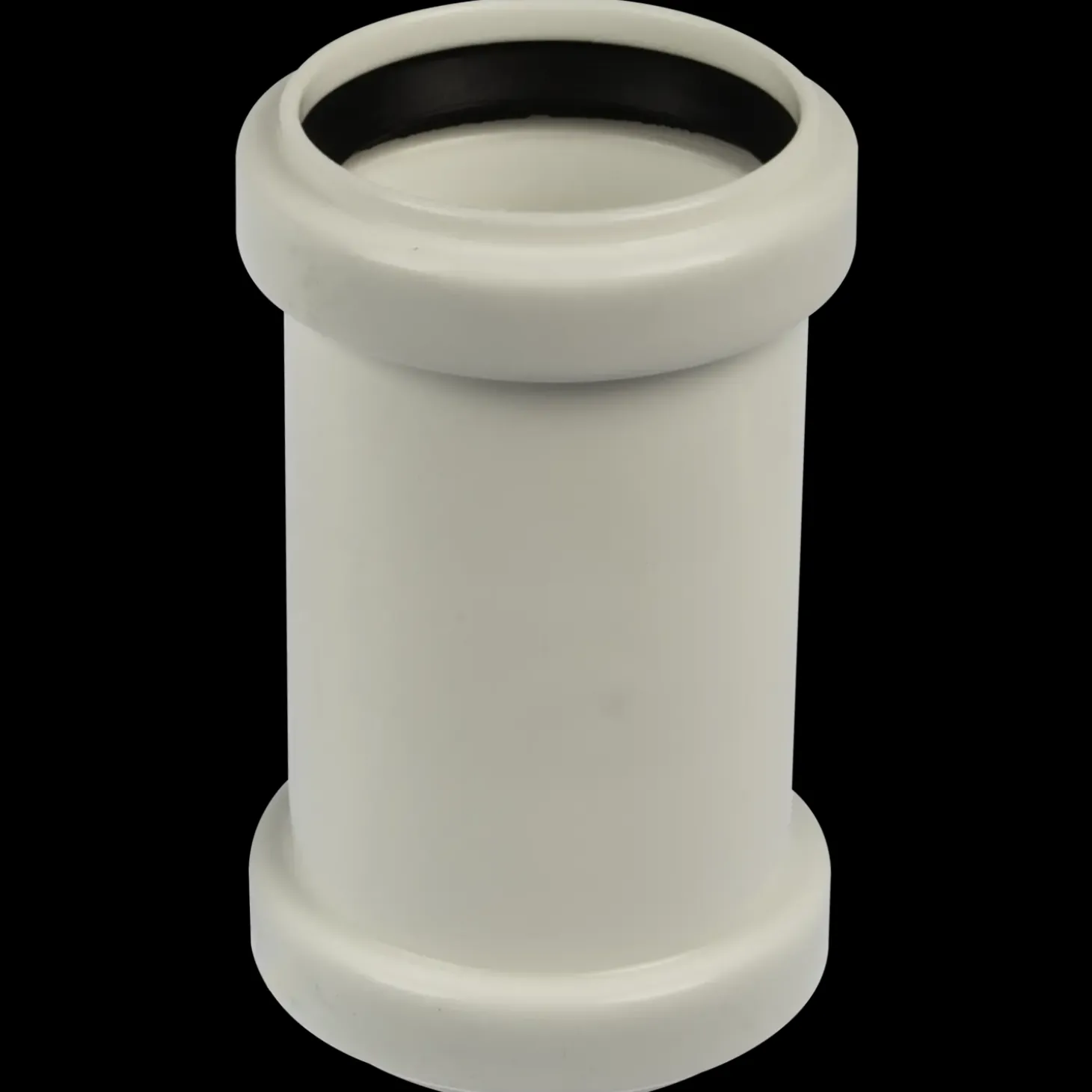 Skydemuffe PP 50 mm hvid