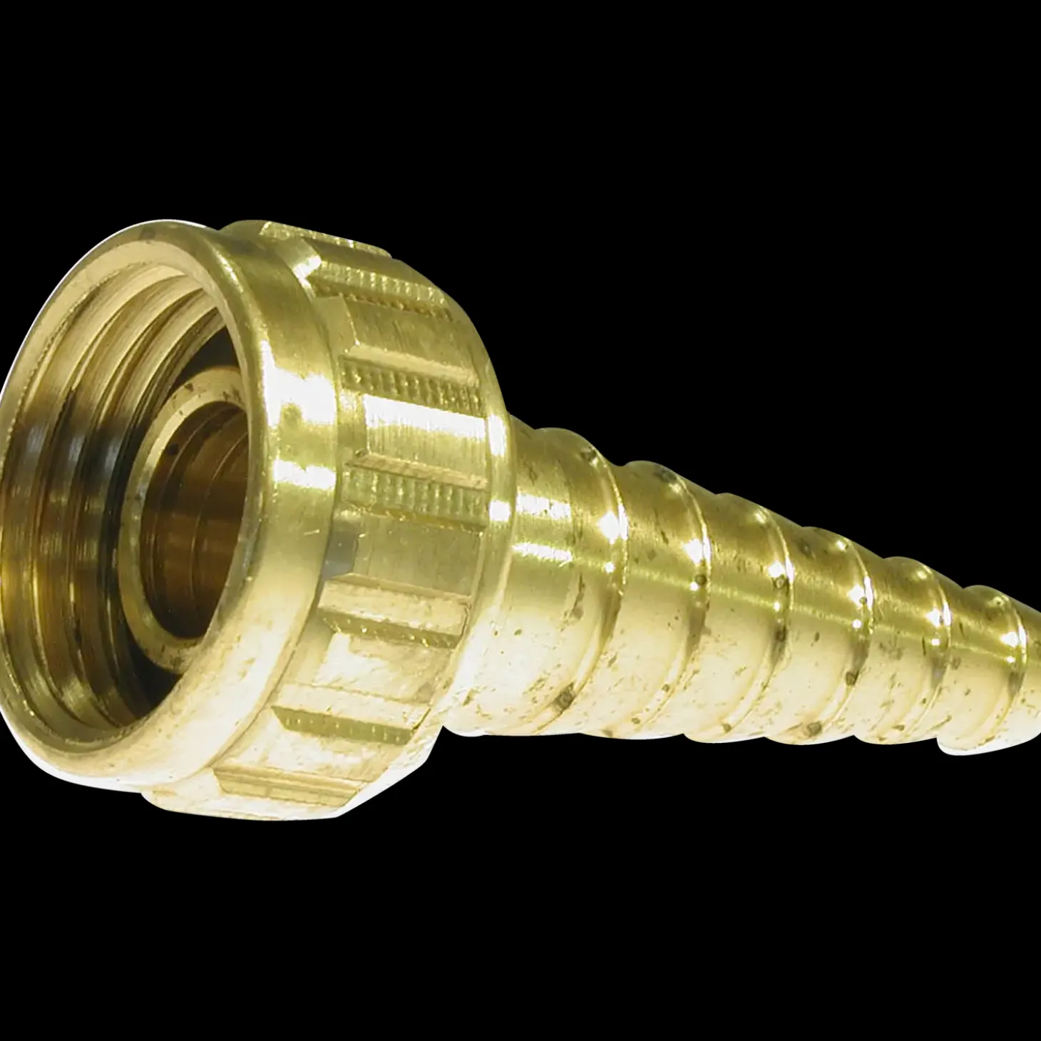 Slangeforskruning 1/2" kronisk messing