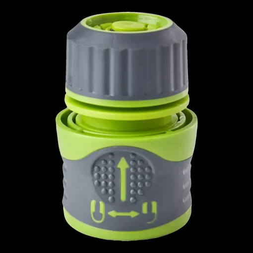 Slangekobling 1/2'' m/stop