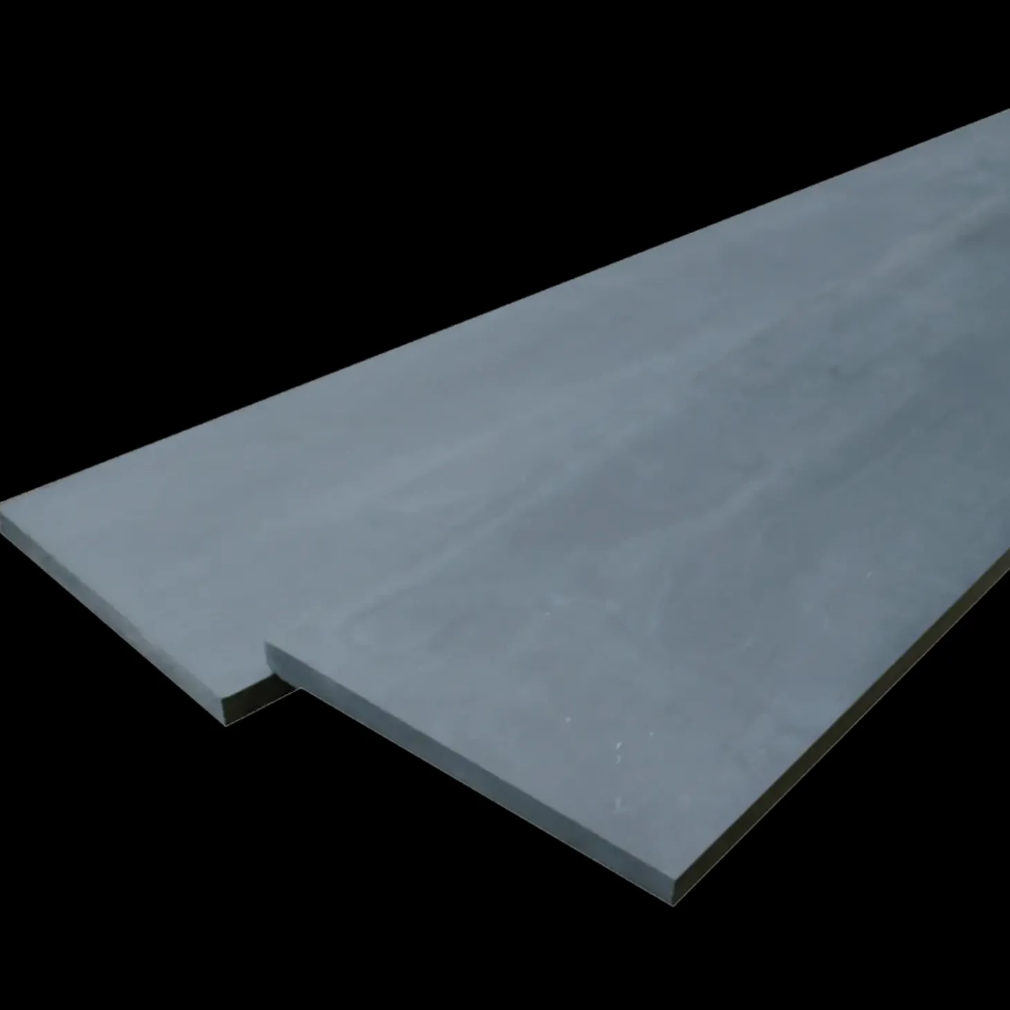 Sålbænk sleben 150x1210x12 mm sort